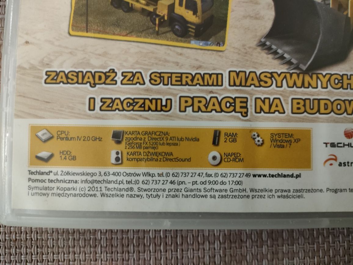 Symulator koparki PC PL