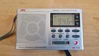 Cyfrowe radio Globalne z podświetleniem, zegarkiem i budzikiem WE-120