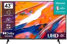 Tv Hisense 43E7KQ QLED Smart TV 108 cm (43 cali), 4K, HDR10, HDR10