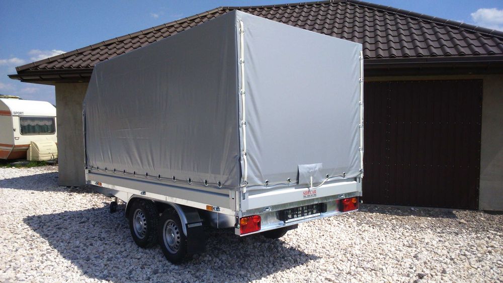 Przyczepa samochodowa SIDECAR 400x186 DMC 2000 kg - Producent