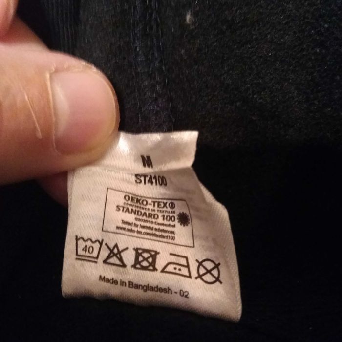 Худі чоловічий жовтий H&M,  чорний Stedman.