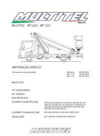 instrukcja obsługi MULTITEL MT 202 - MT 222