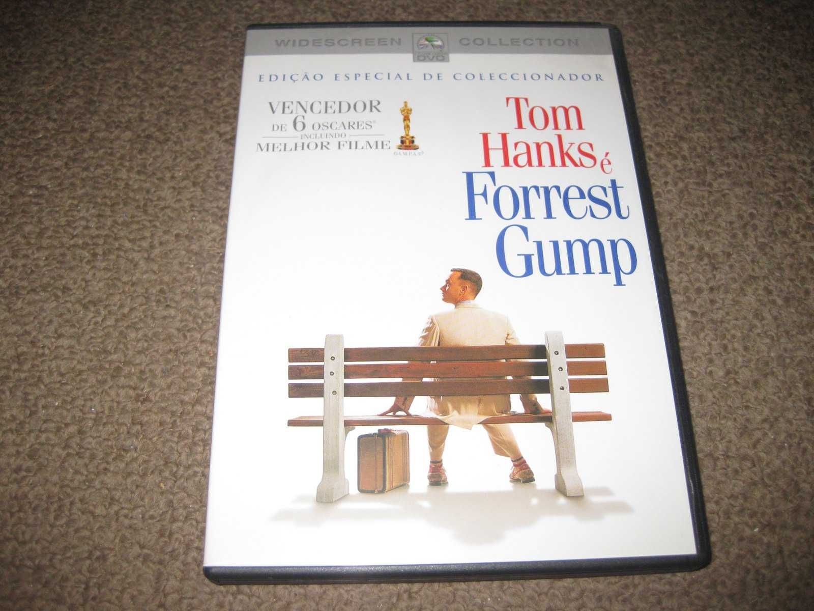 "Forrest Gump" com Tom Hanks numa Edição Especial com 2 DVDs