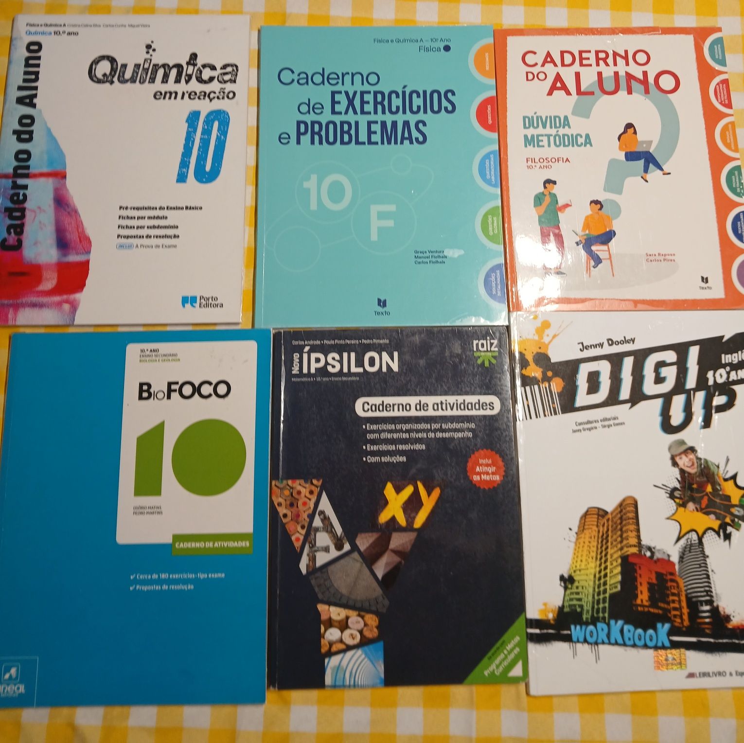 Cadernos de atividades 10.° ano