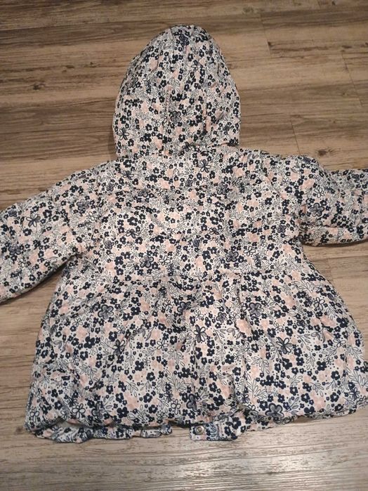 Kurtka zimowa dla dziewczynki r.92