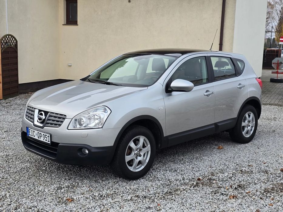 Nissan Qashqai 2.0 benz, navi, kamera, skóry, pano, full opcja