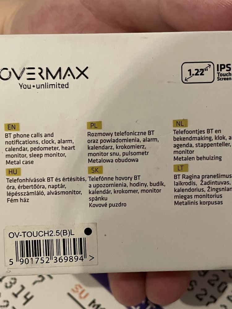 Smartwach overmax ‼️NOWY‼️