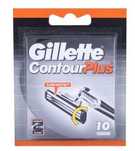GILLETTE CONTOUR PLUS Wkład do maszynki  10 szt Gwarancja SKLEP