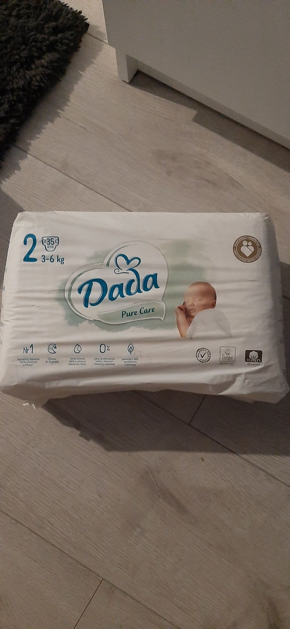 Sprzedam pampersy dada 3-6 kg 9 paczek