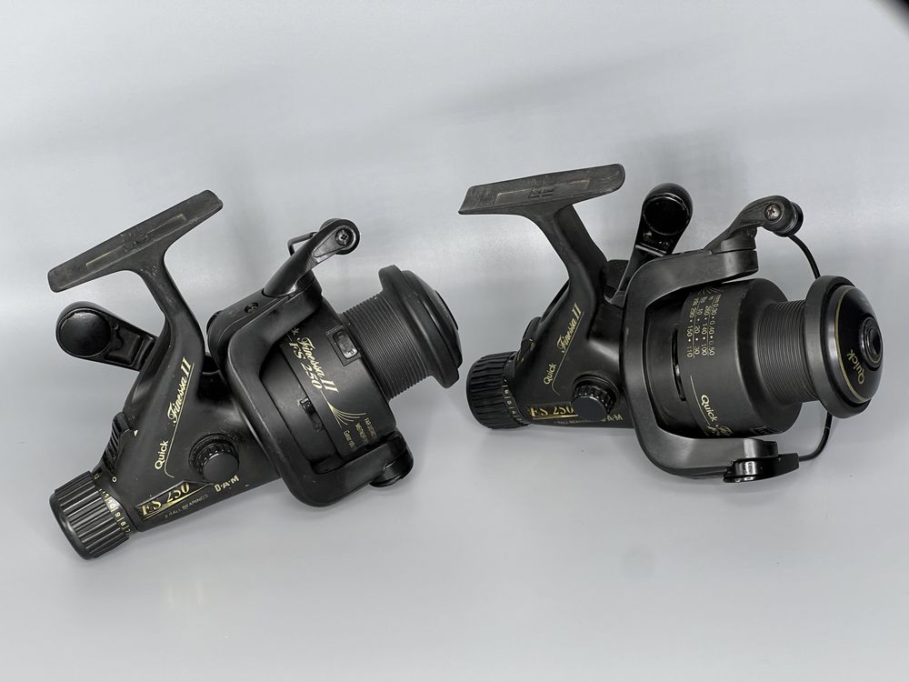 2 x Kołowrotek DAM Quick finessa II free spool - wolny bieg