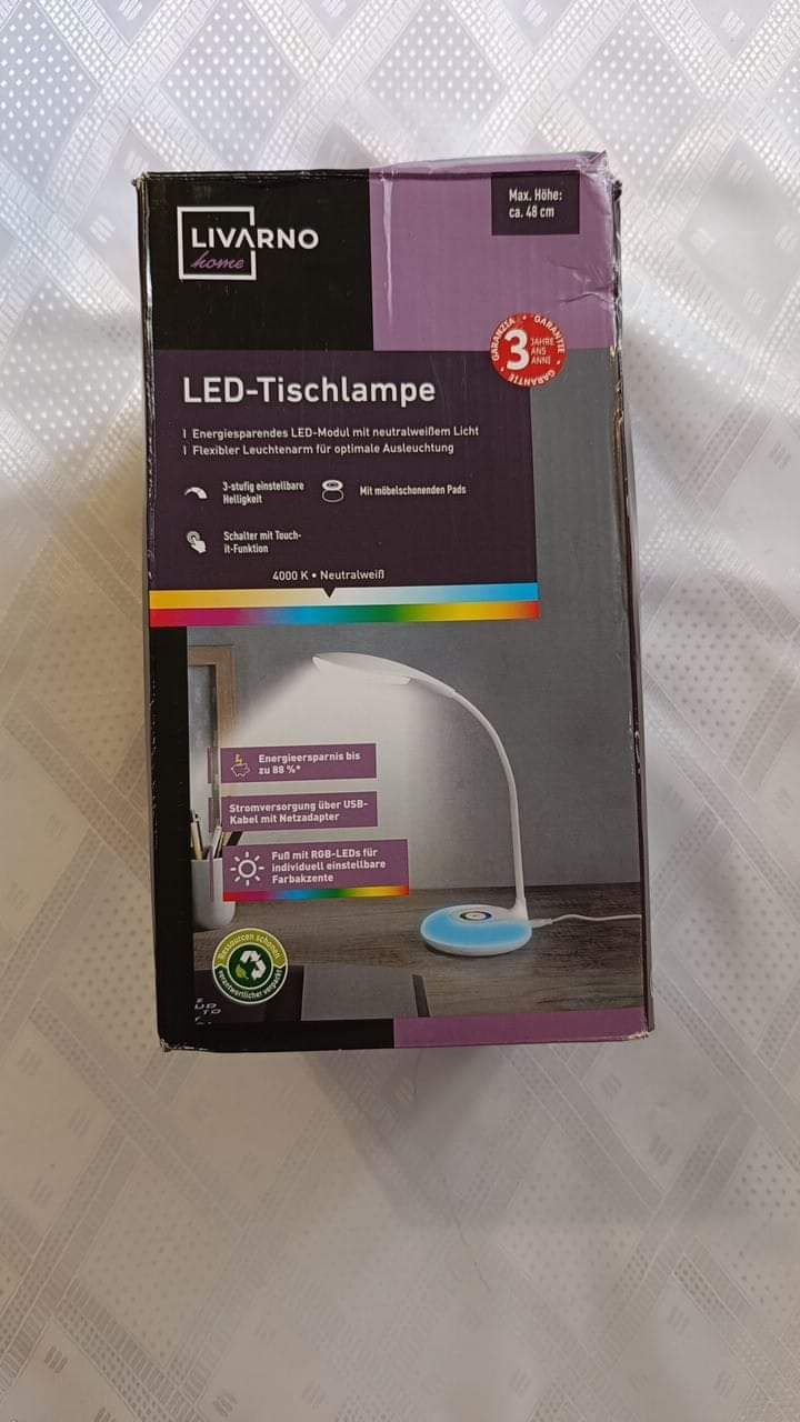 Biurkowa lampka LED