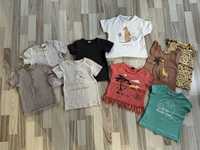 Zestaw t-shirtów dla dzieczynki H&M Mango 98