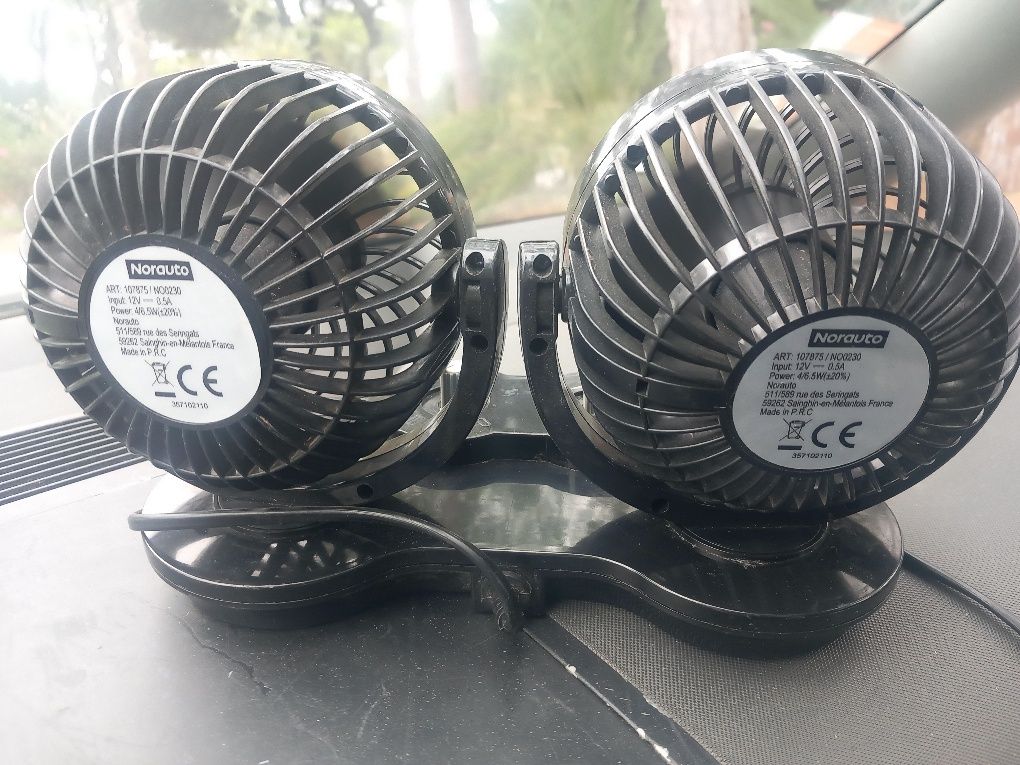 Ventilador duplo Norauto