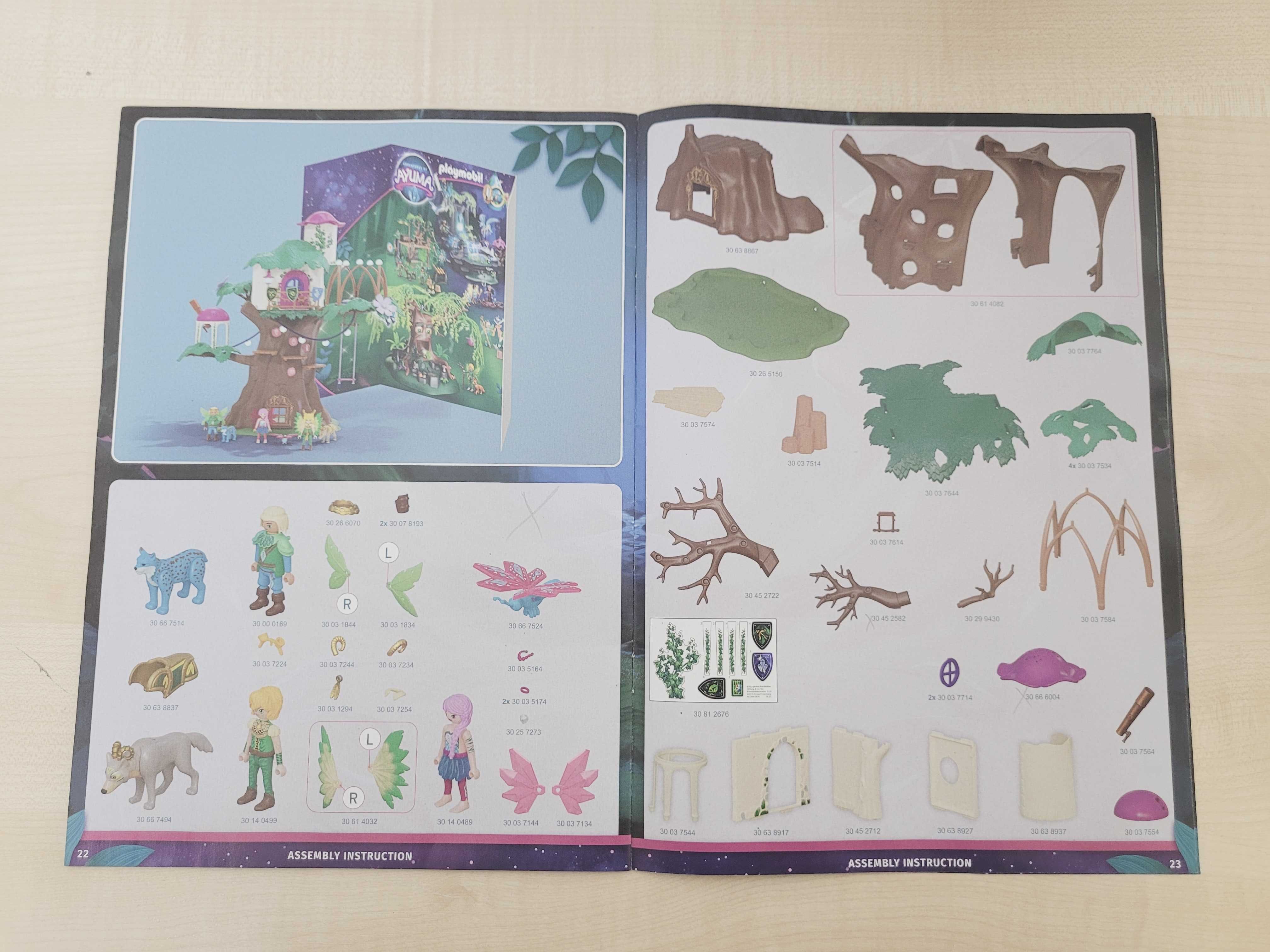 Playmobil 70799 Mega Zestaw Ayuma Drzewo Wróżek 162 elementy /K/P40
