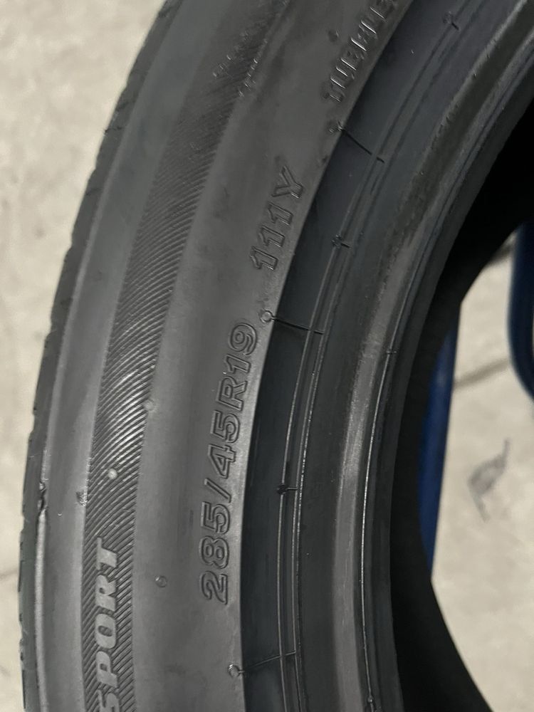 285/45/19+255/50/19 R19 Bridgestone Potenza Sport 4шт нові