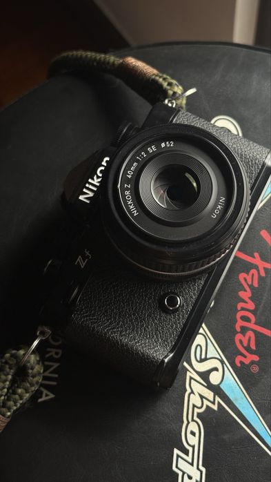 Nikon ZF + 40mm f2 + 26mm f2.8 + Godox V1