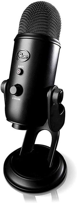 Mikrofon Blue Yeti, czarny,  NOWY ZAPLOMBOWANY