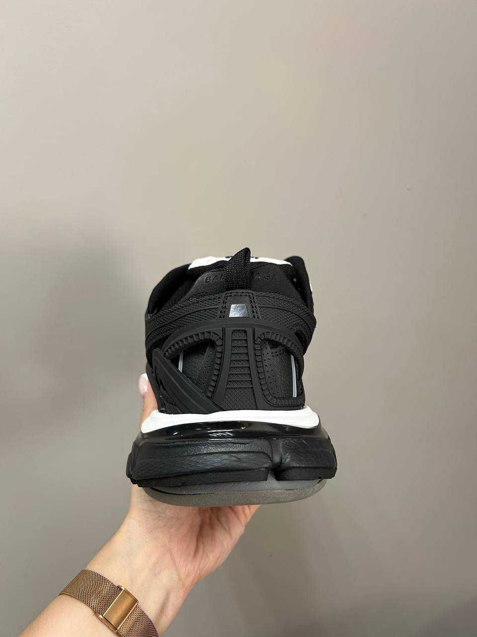 Мужские кроссовки Balenciaga Track 2 Black&White Premium. 41-45