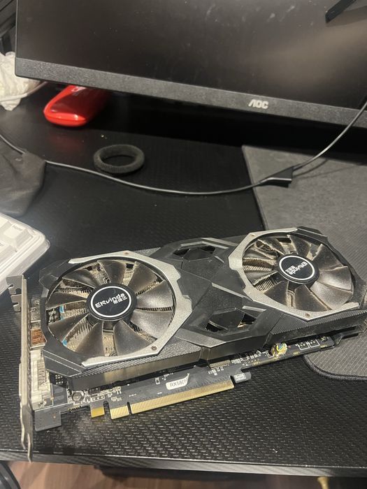 rx 580 8gb 100% funcional