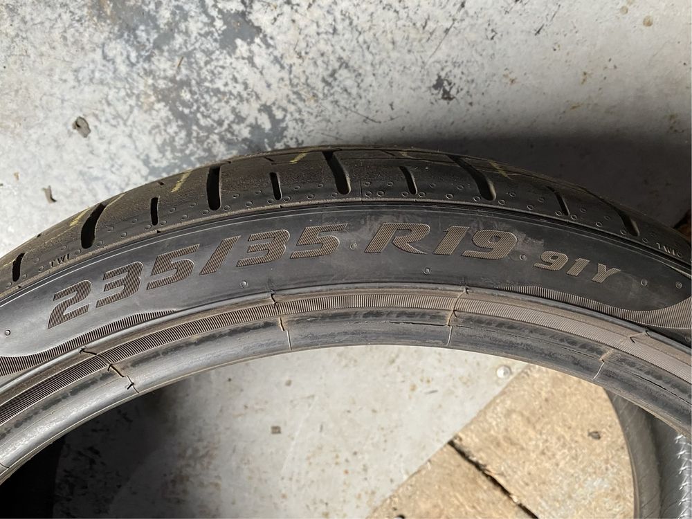Літня резина шини (пара) 235/35R19 Pirelli 7мм