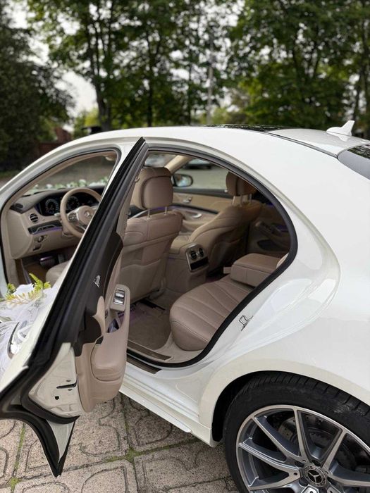 ## Auto Do Ślubu / Mercedes S na Ślub Wesele / Wynajem / Diamentowy ##