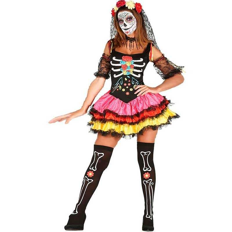 Dia de Los Muertos - Roupa mulher