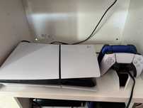 Konsola PlayStation 5 Slim / Zestaw jak Nowy / Komplet / Gry