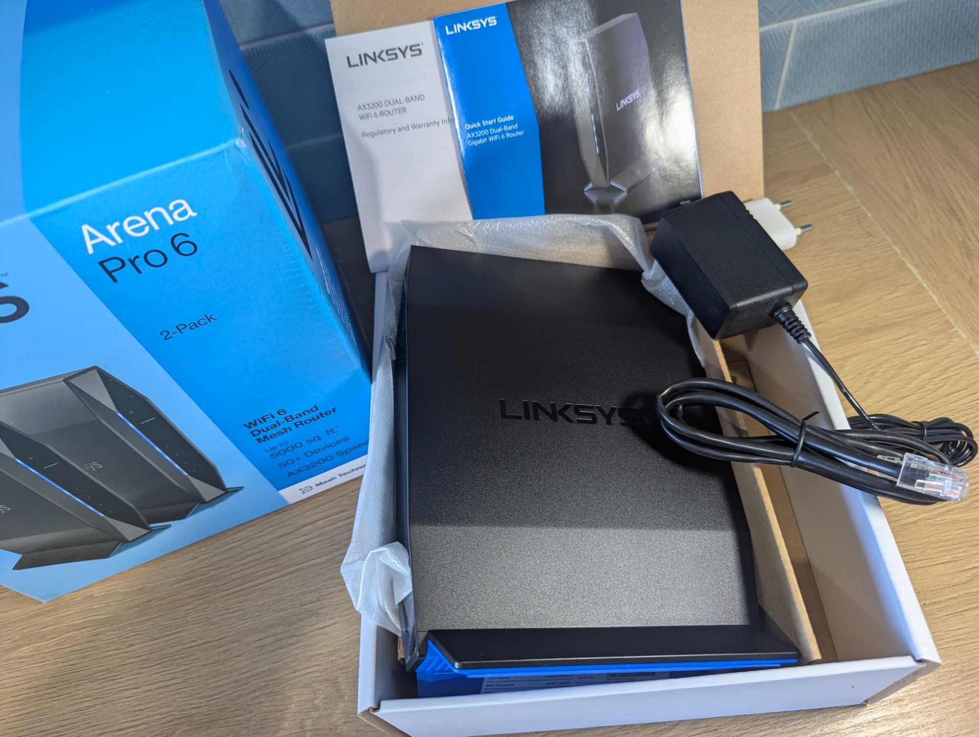 Роутер НОВЫЙ  Linksys Arena Pro WiFi6 AX3200 E8452 USA гигабит