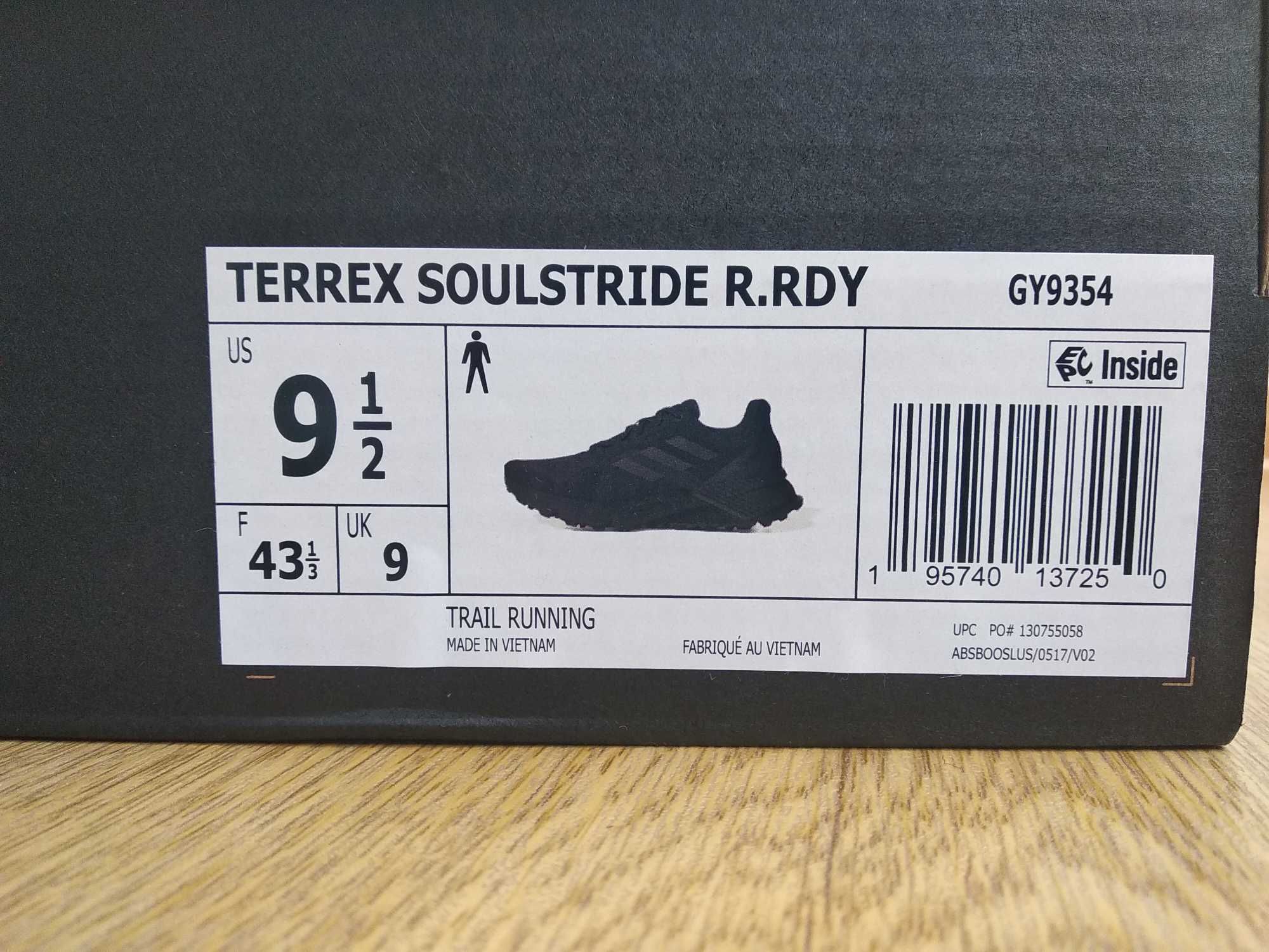 Кроссовки Adidas Terrex Soulstride R.Dry. Новые. 27,5см