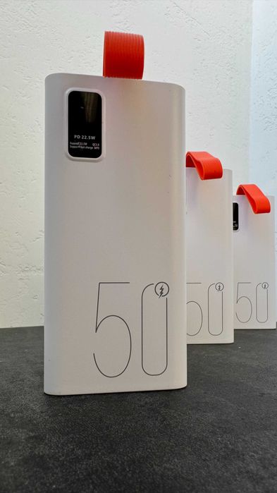 Павербанк 50 000mAh, честная емкость, быстрая зарядка 22,5W power bank