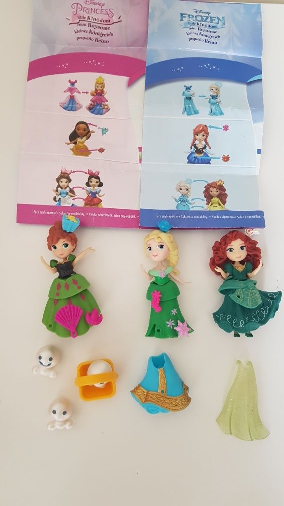 Disney Princess kraina lodu Elza ,Anna, Merida waleczna