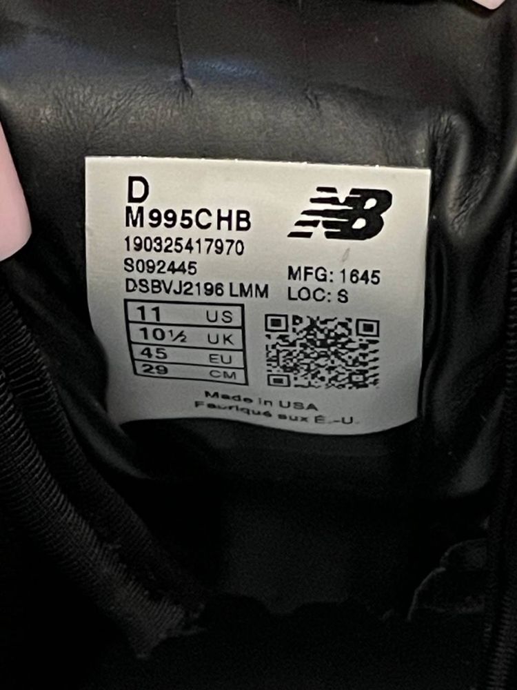 Кросівки New Balance 995