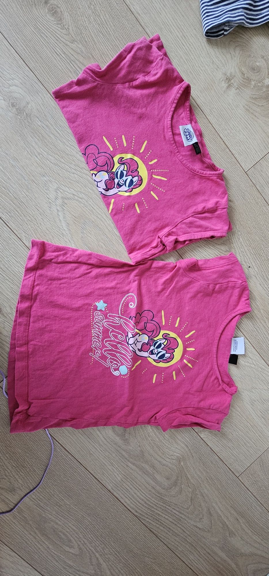 5 sztuk letnie bluzki dla dziewczynki około 110/116