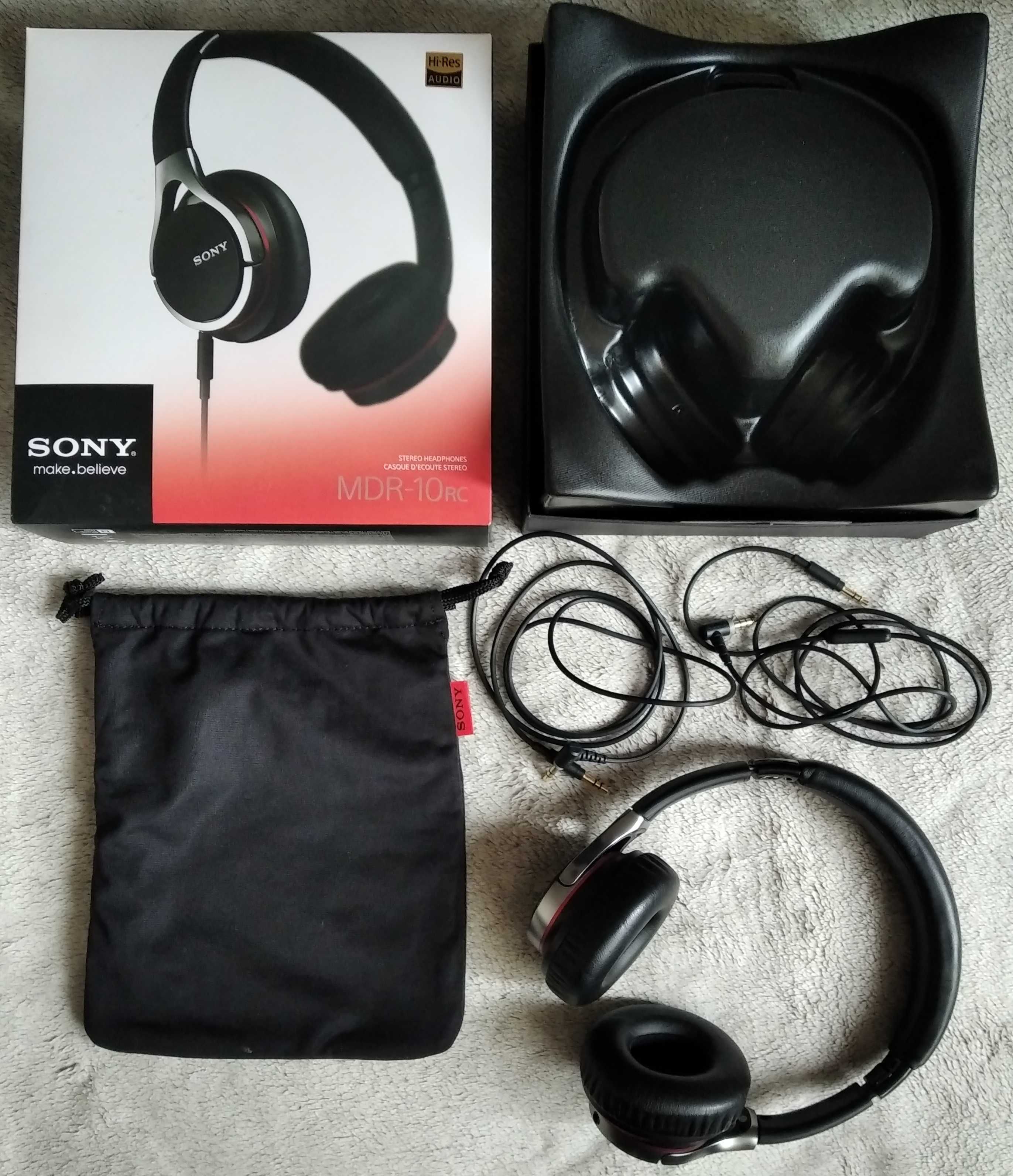 наушники SONY MDR-10RC черные навушники