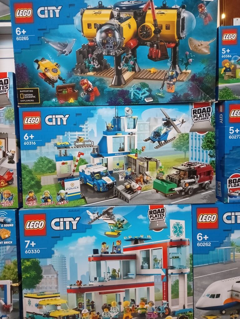 LEGO Zestawy ! 25kg oryginały ! LEGO City, LEGO Minecraft. Mega kolekc