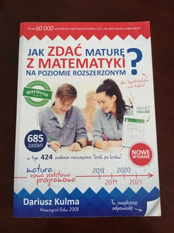 "Jak zdać maturę z matematyki na poziomie ROZSZERZONYM?" Dariusz Kulma