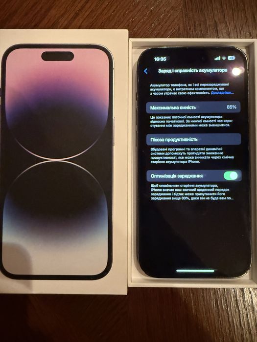 Apple iPhone 14 Pro 256 Gb Deep Purple