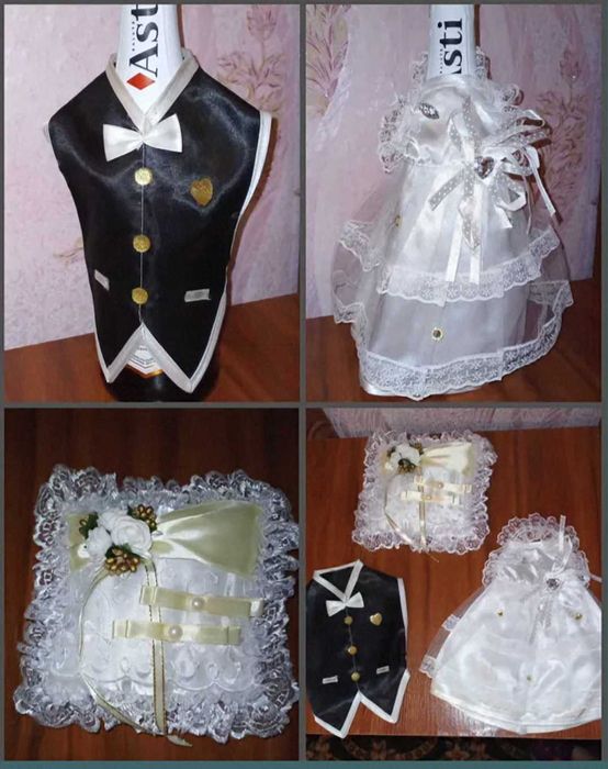 Свадебные аксессуары, надписи- растяжка