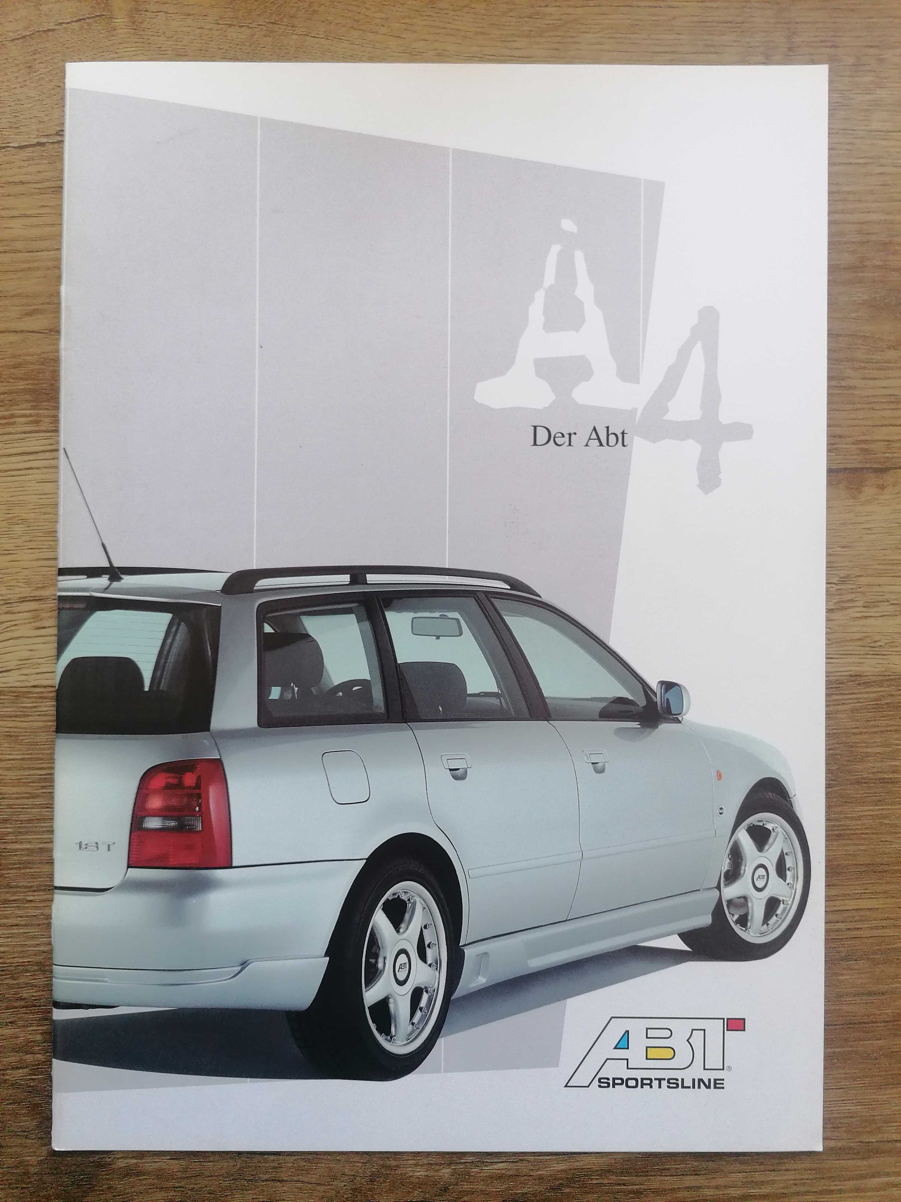 Prospekt Audi A4 ABT
