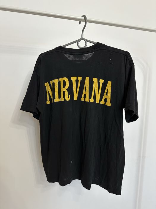 Мерч vintage nirvana kurt cobain футболка