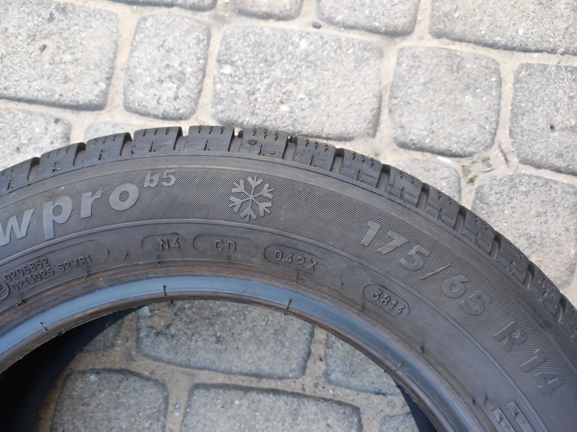 175.65.14 komplet opon zimowych Kormoran bez zużycia
