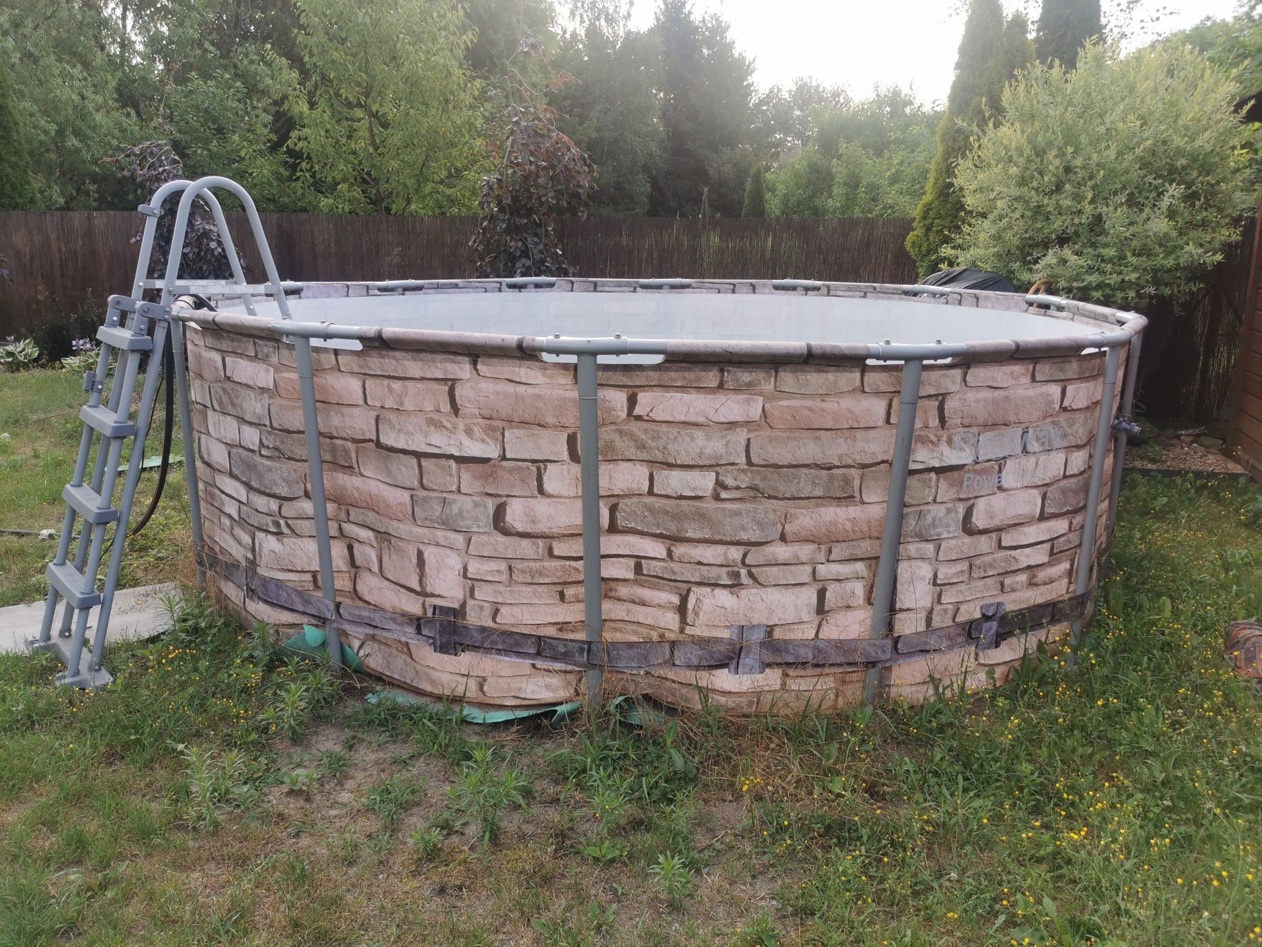 Basen na stelażu 427x122