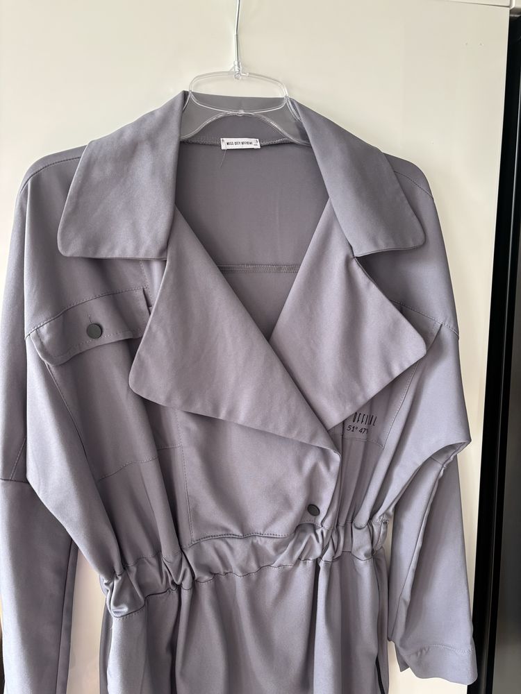Miss City official sukienka szara ramoneska  M/L 38/40