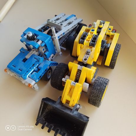 Lego. 2 samochody ,auta. Zlozone,uzywane.