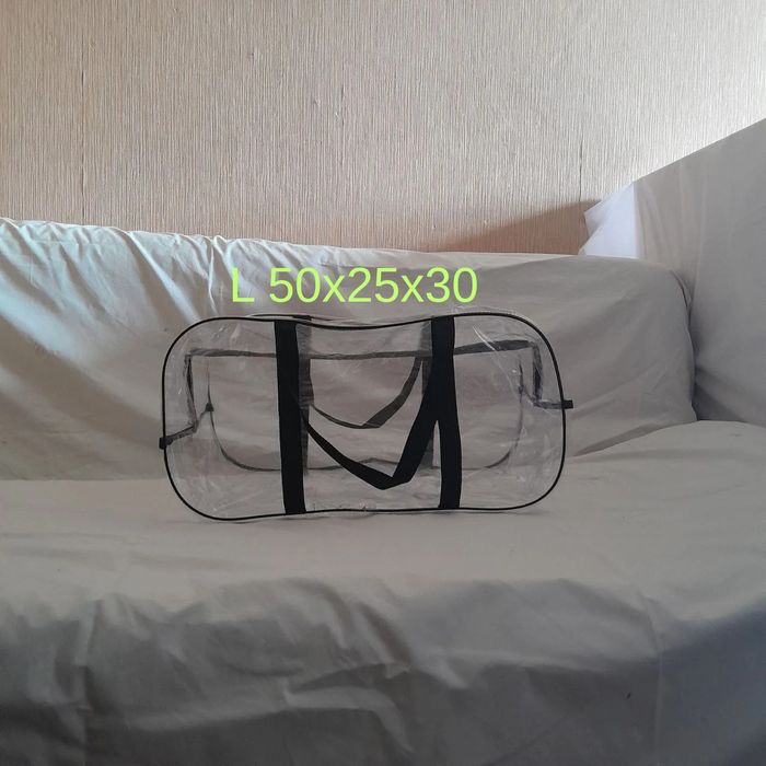 Прозора сумка з ПВХ