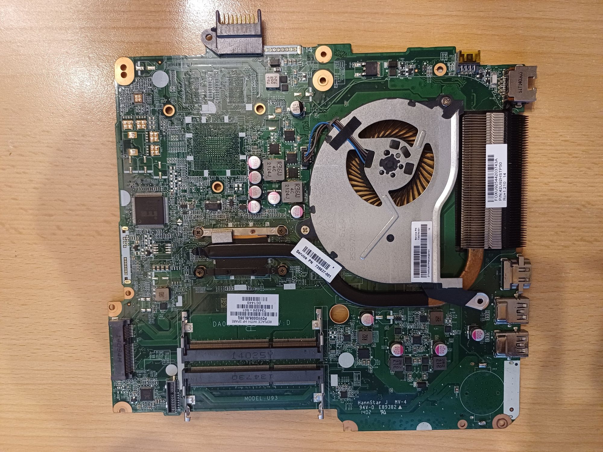 Материнські плати від ноутбуку HP Pavilion 15-n (неробочі) та інше