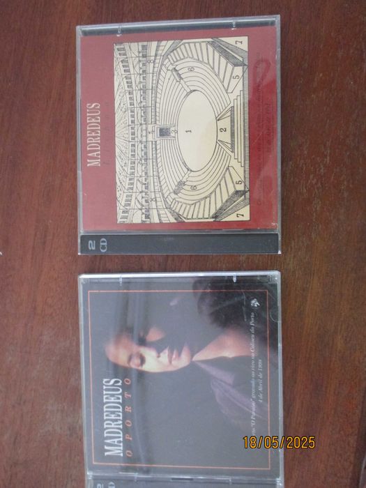 6 CD - Rui Veloso. MadreDeus e Luís Represas