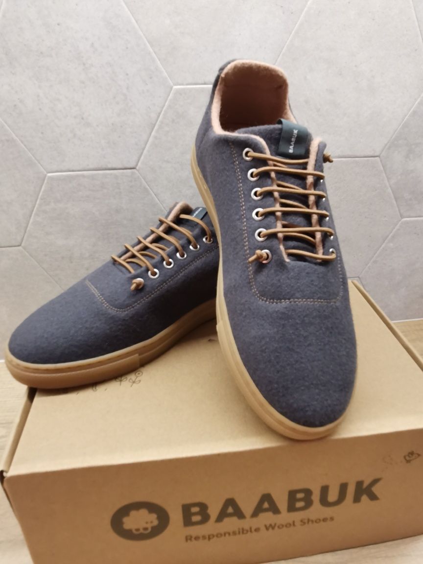 Trampki wełniane sneakersy Baabuk 40 merino