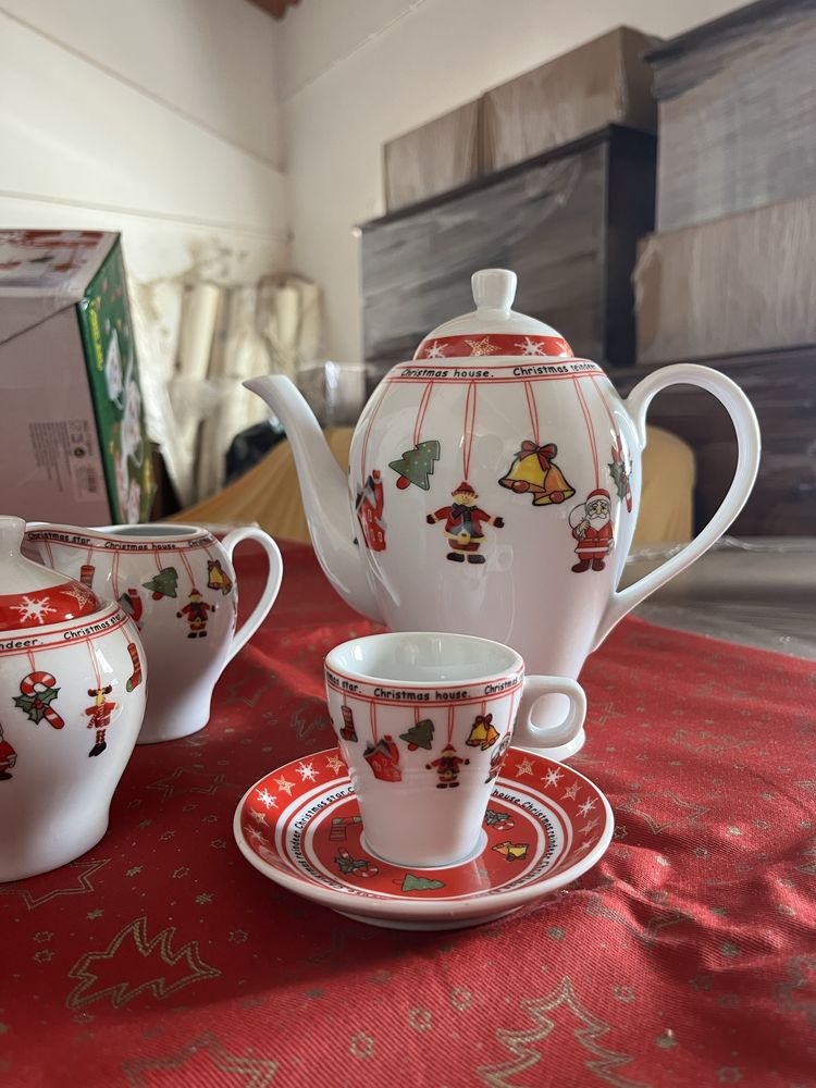 Conjunto cafe natal