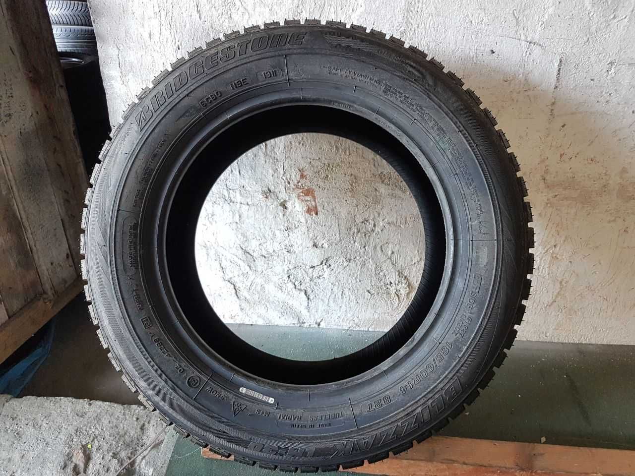 Nowa Opona zimowa pojedynka 185/60R14 9,2mm Bridgestone Blizzak LM-30